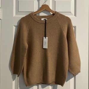 The Reset Women's The Charming Crew Sweater | Merino Wool | Size S